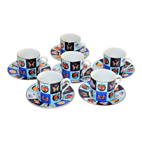 gucci espresso set|Gucci coffee cup and saucer.